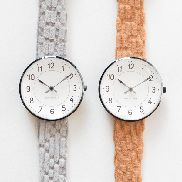 ARNE JACOBSEN 腕時計 mina perhonen STATION
