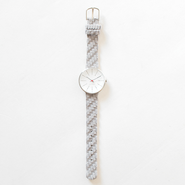ARNE JACOBSEN 腕時計 mina perhonen STATION(GREY)
