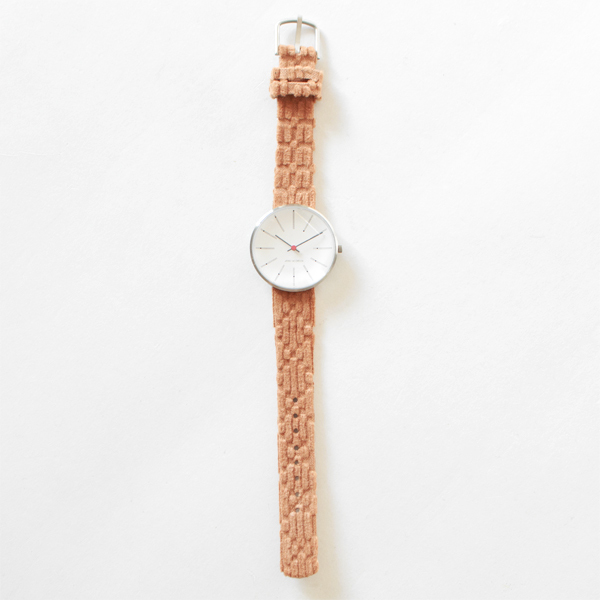 ARNE JACOBSEN 腕時計 mina perhonen BANKERS(BROWN)