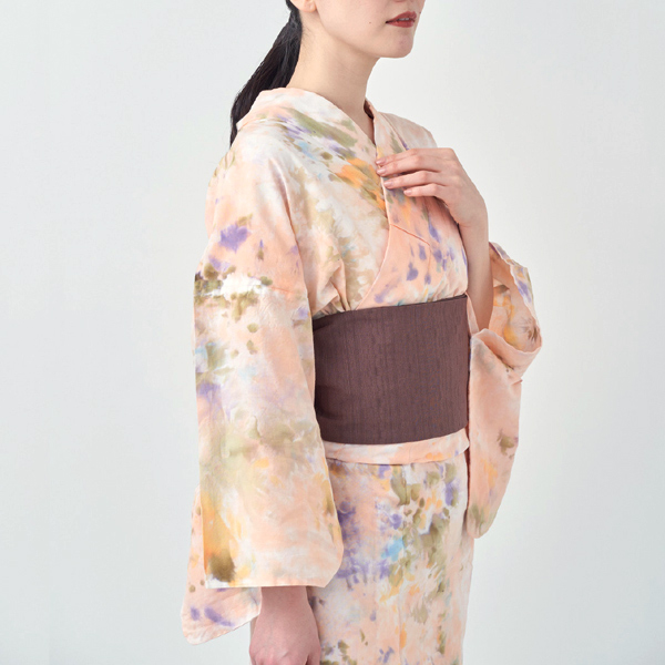 SUNSET orange marble　