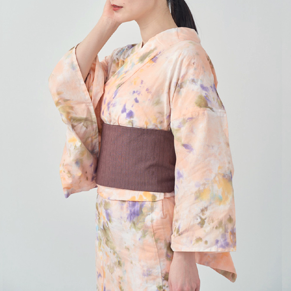 SUNSET orange marble　