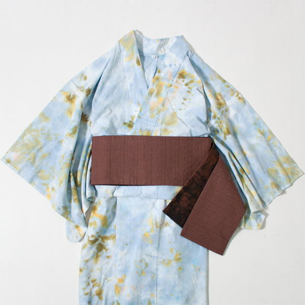 浴衣 MORNING SKY right blue marble ※帯は別売り 浴衣 MORNING SKY right blue marble ※帯は別売り