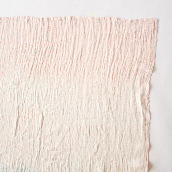 リネンブランケット　ROSE BLUE