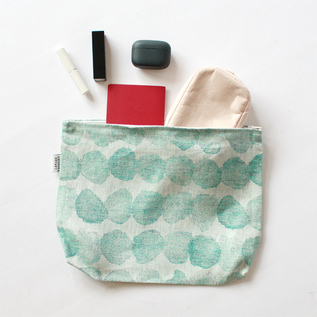 ポーチ POUCH-BLUE TOWEL-GREY ポーチ POUCH-BLUE TOWEL-GREY