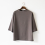 ボトルネックTシャツ 3/4SLEEVE