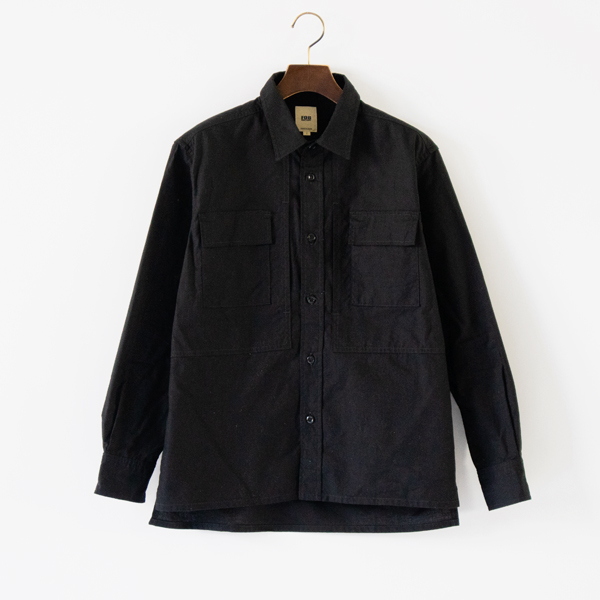 F3498 L/S FIELD SHIRT(BLACK)