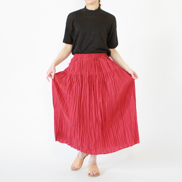 身長162cm(PLUM/2段レイヤー/ロング)