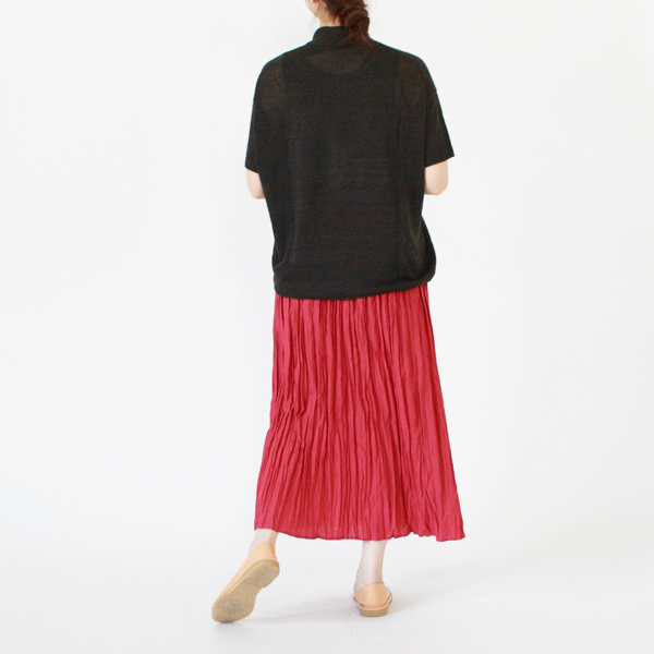 身長162cm(PLUM/2段レイヤー/ロング)