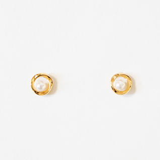 キャッチレスピアス パール