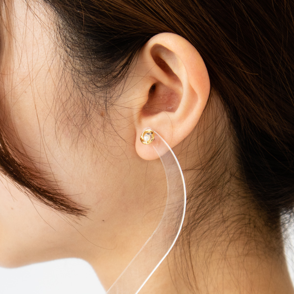 キャッチレスピアス パール(CHARISMA DIANA GOLD)