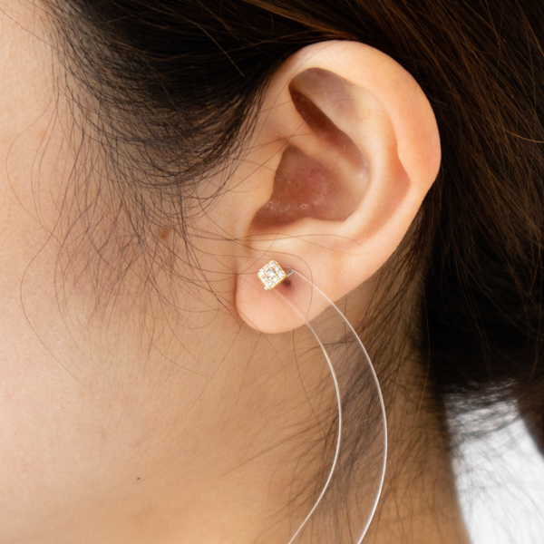 キャッチレスピアス HONESTY(CANDRA GOLD)