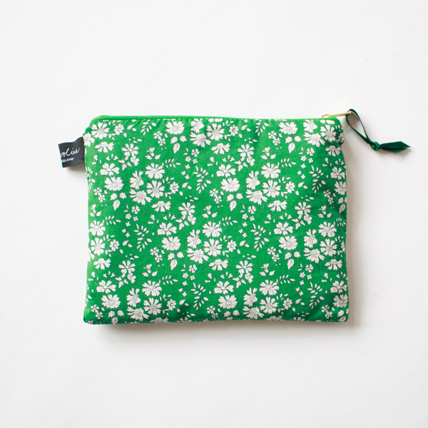 クッションポーチ(CAPEL EMERALD)