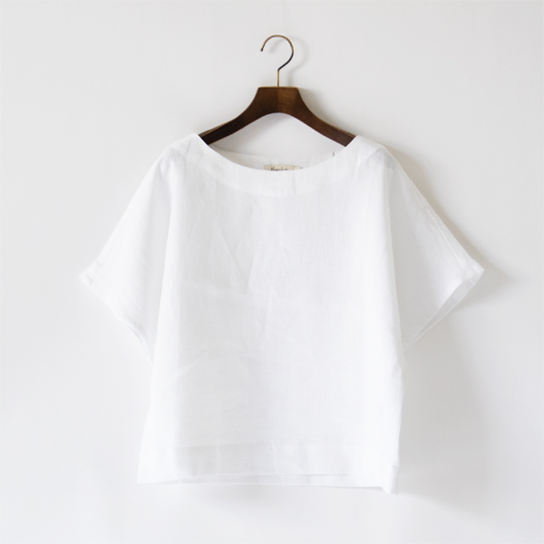 リネントップス(WHITE)