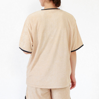パイルヘンリーネック＆ハーフパンツセット／Healthknit（ヘルスニット