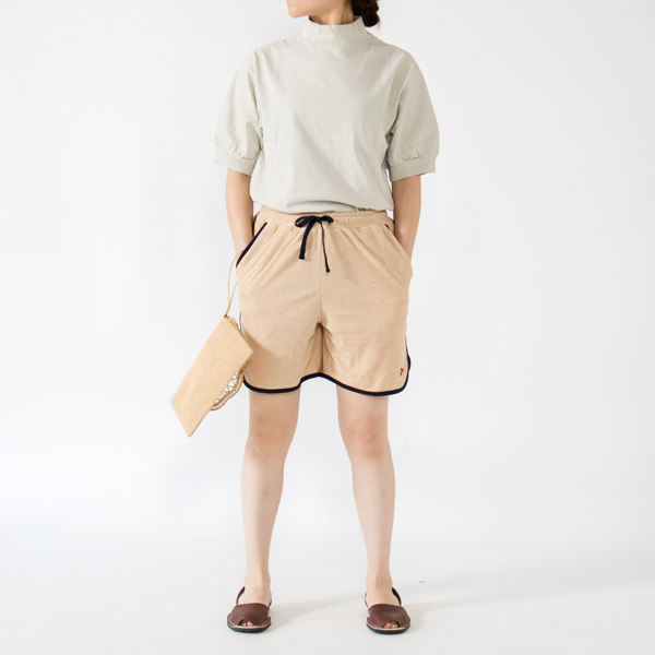 ハーフパンツ BEIGE