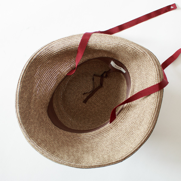 ハット leonie(DARK BROWN)