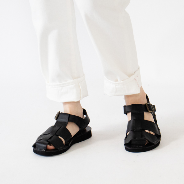 グルカサンダル VIBRAM NERO