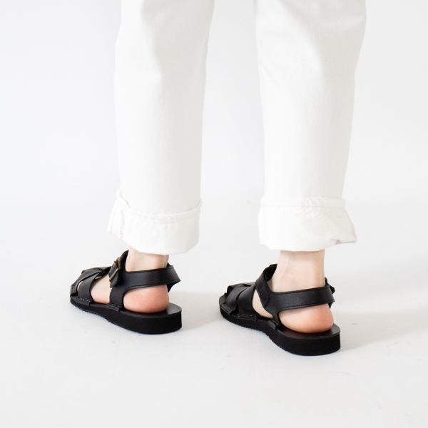 グルカサンダル VIBRAM NERO