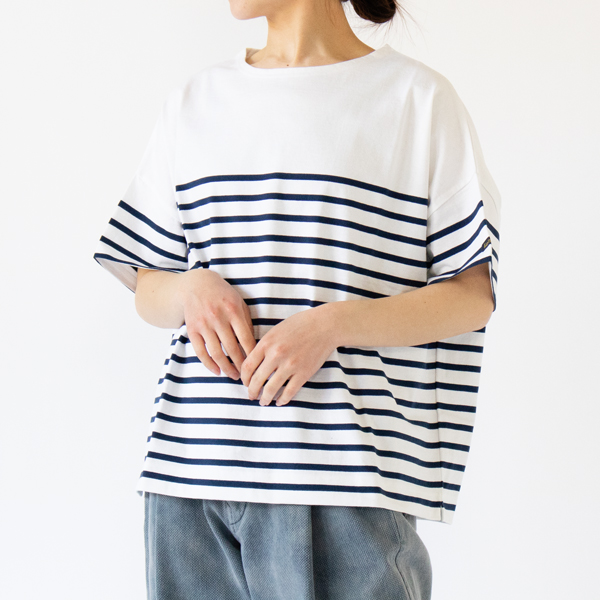身長162cm（D5 BLANC/MARINE）