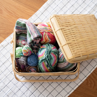 バスケットフタ付／南風工藝（ナンプウコウゲイ）｜愛着を持ってずっと