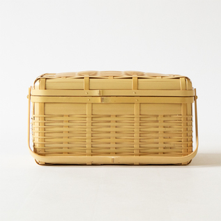 ハンドメイド☆バスケット バスケットフタ付／南風工藝（ナンプウコウゲイ）｜愛着を持ってずっと