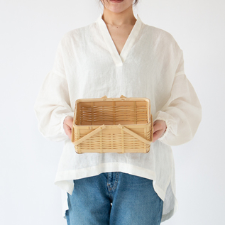 ピクニックバスケット／南風工藝（ナンプウコウゲイ）｜愛着を持って