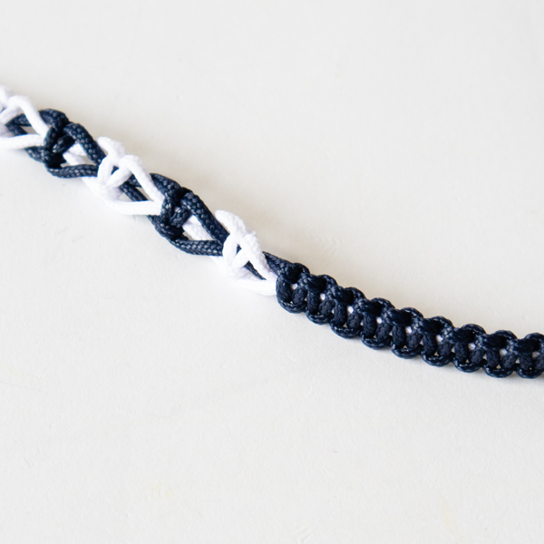 マクラメ編みのショルダーストラップ(NAVY) マクラメ編みのショルダーストラップ(NAVY)