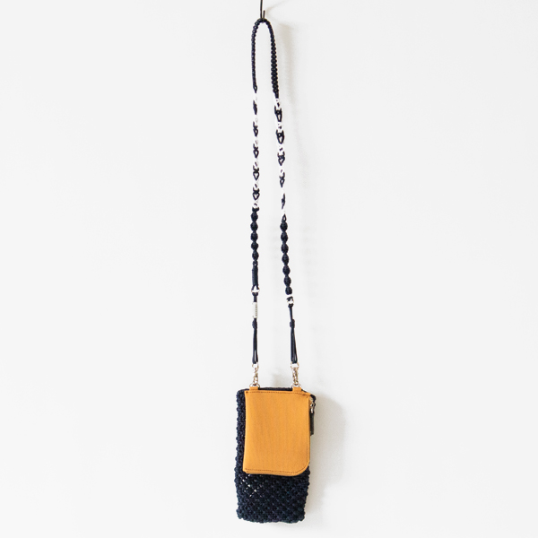 スマホショルダー MACRAME COMBI SMARTPHONE SHOULDER(NAVY) スマホショルダー MACRAME COMBI SMARTPHONE SHOULDER(NAVY)