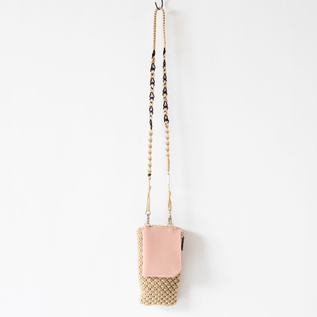 スマホショルダー MACRAME COMBI SMARTPHONE SHOULDER(BEIGE) スマホショルダー MACRAME COMBI SMARTPHONE SHOULDER(BEIGE)