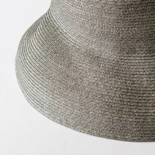 ラフィア帽のようなナチュラルな質感で扱いやすい(GREY) ラフィア帽のようなナチュラルな質感で扱いやすい(GREY)