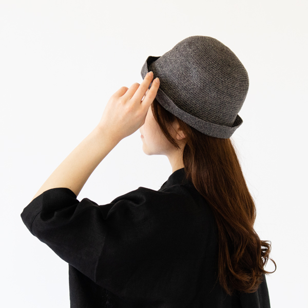 ハット hina(GREY)