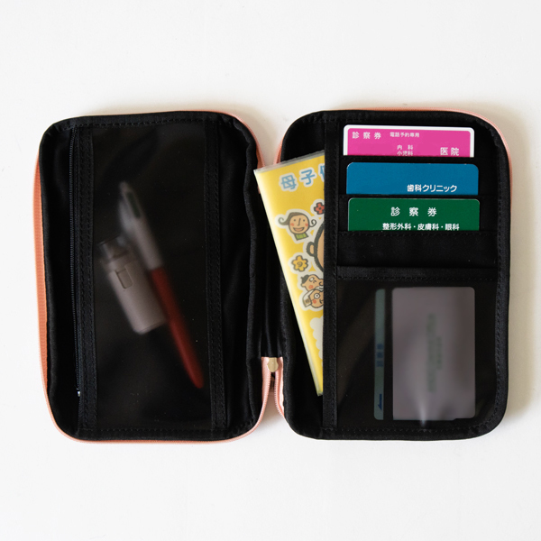 母子手帳ケース(マルチケース） MCH HAND BOOK CASE S／TRICOTE