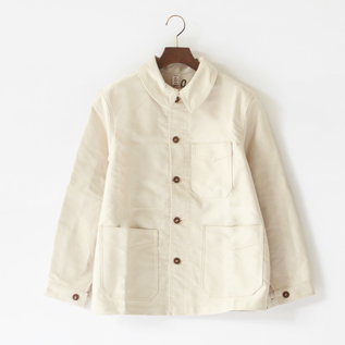 ユニセックス TRADITIONAL WORKER JACKET カバーオール BEIGE