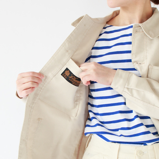ユニセックス TRADITIONAL WORKER JACKET カバーオール BEIGE／LE