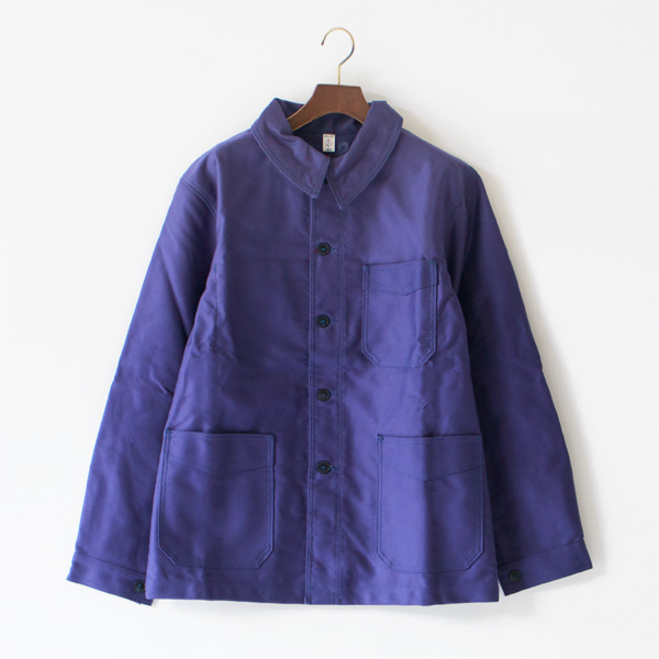 ユニセックス TRADITIONAL WORKER JACKET カバーオール BLEU DE