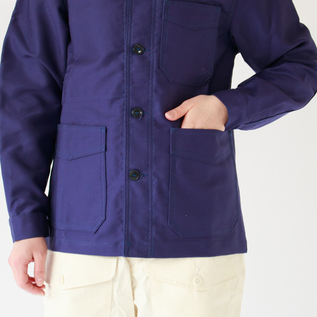 ユニセックス TRADITIONAL WORKER JACKET カバーオール BLEU DE