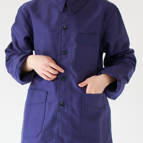 ユニセックス TRADITIONAL WORKER JACKET カバーオール BLEU DE