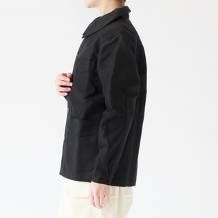 ユニセックス TRADITIONAL WORKER JACKET カバーオール NOIR／LE