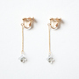 EARRINGS NECKLACE HYDRANGEA