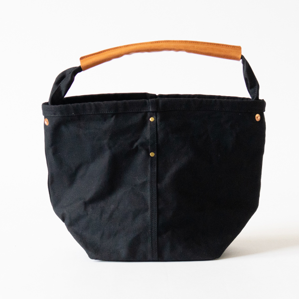 【別注】帆布 トートバッグ DUZI L（BLACK）