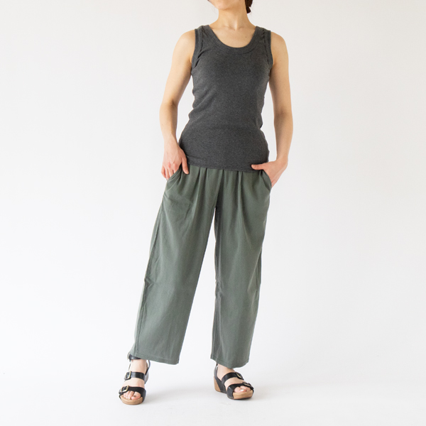 身長162cm タンクトップ CARBONE