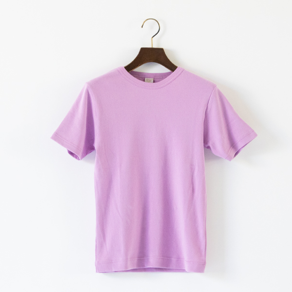 クルーネックショートスリーブTシャツ	LAVENDER