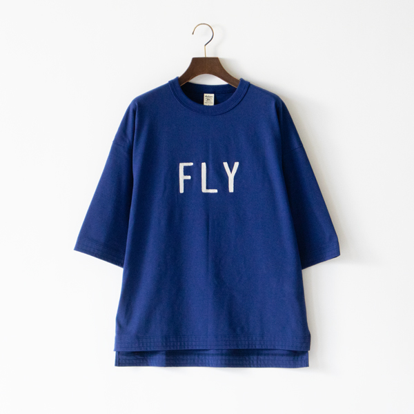 ユニセックス Grace Batting HS Tシャツ Lapis Blue