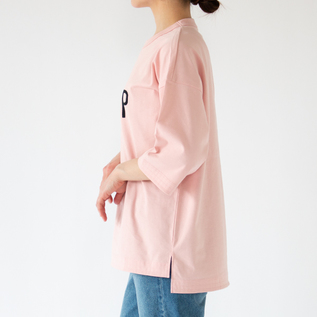 ユニセックス Grace Batting HS Tシャツ Baby Pink ／Jackman