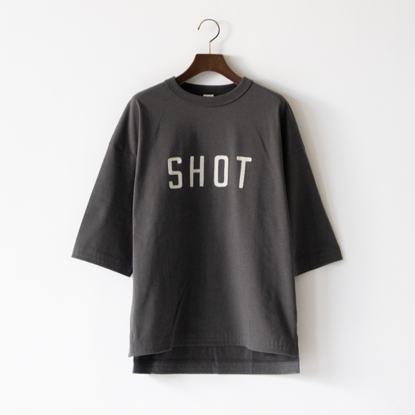 ユニセックス Grace Batting HS Tシャツ Gunmetal