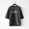 ユニセックス Grace Batting HS Tシャツ Gunmetal