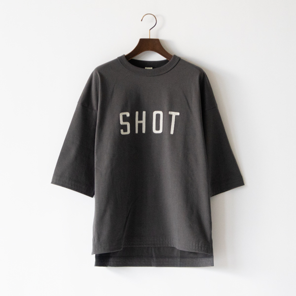 ユニセックス Grace Batting HS Tシャツ Gunmetal
