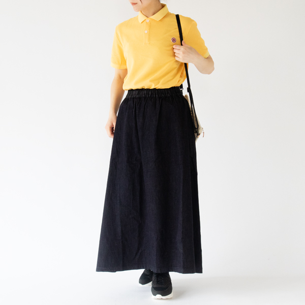 MAGGIA ポロシャツ	YELLOW-S