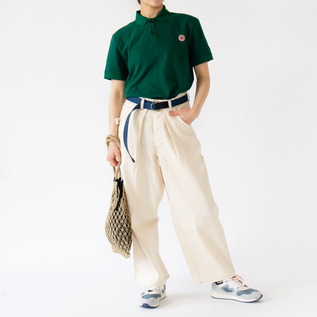 MAGGIA ポロシャツ GREEN-S MAGGIA ポロシャツ GREEN-S