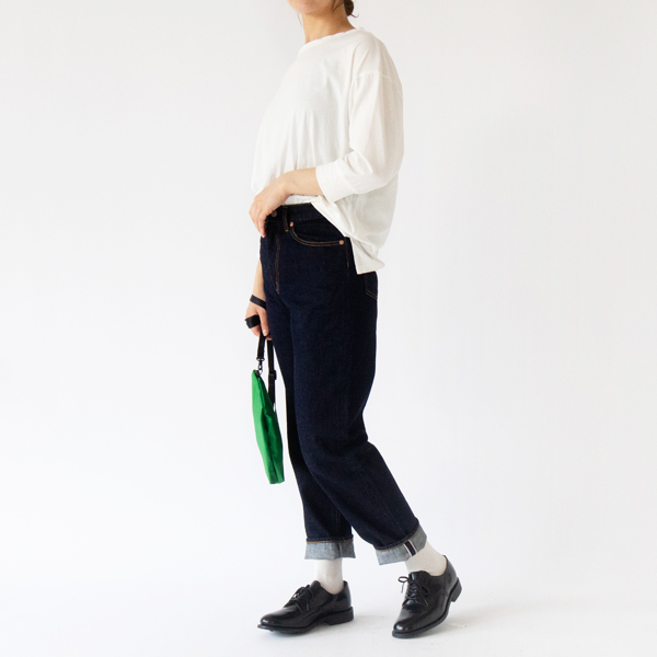 身長162cm・WHITE